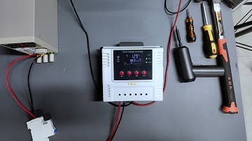 Y&H Smart Solar Charge Controller Mode Setting and WiFi Connection Demonstration