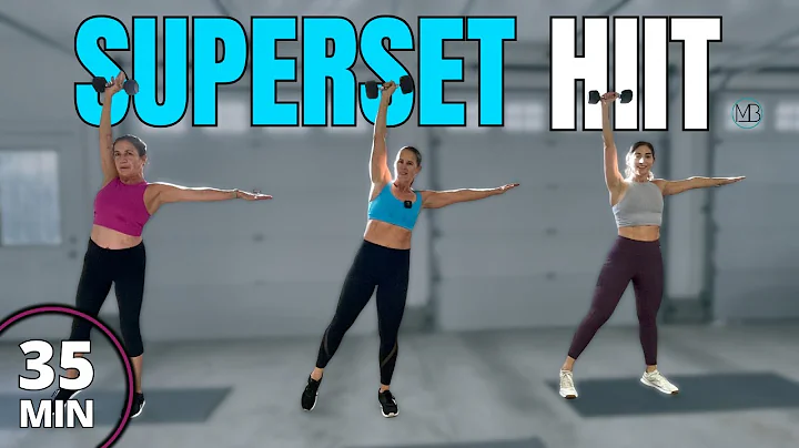 35 MIN Full Body Superset HIIT | Weight loss Muscl...