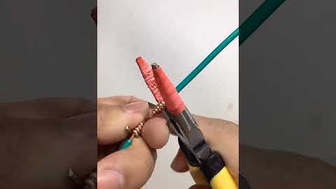 Mẹo nối dây điện nhanh - đẹp - chắc chắn || TIPS NT #shorts