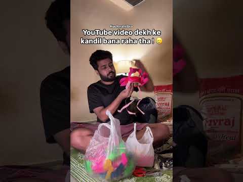 How to make Diwali Kandil in 10 sec ?