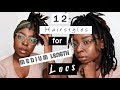 12 Hairstyles for Medium Length Locs | The Real anairB