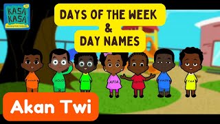 Nnawɔtwe | Days of the Week in Twi for Kids | Twi Nursery Rhyme