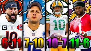 100% Accurate 2026 NFC North Record Predictions!