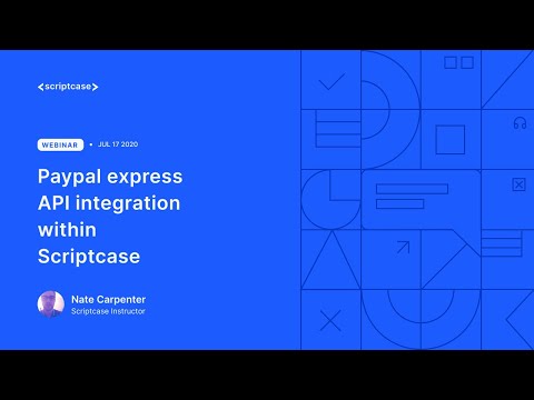 Scriptcase - Paypal express API integration within Scriptcase