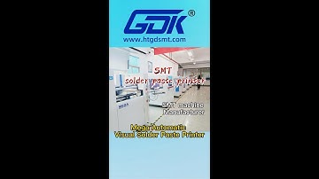 GDK Solder paste printer/stencil printing machine