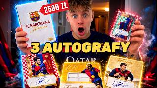 KARTY FC BARCELONA ZA PONAD 2500 ZŁ - 3 AUTOGRAFY! TOPPS FC BARCELONA FOREVER