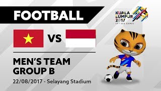 KL2017 29th Sea Games | Men's Football - VIE 🇻🇳 vs INA 🇮🇩 | 22/08/2017 screenshot 5