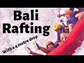 Bali White Water Rafting Epic "No Stairs" with Flying Fox Zip Line Tour Vlog