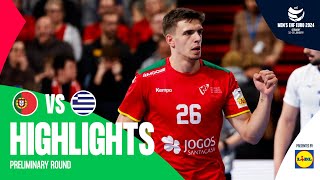 No room for mistakes! | Portugal vs Greece | Highlights | Men's EHF EURO 2024