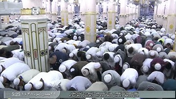 صلاة الفجر (كاملة) اليوم الثلاثاء 1438/6/29 - المسجد النبوي - للشيخ عبدالله البعيجان - سورة الحاقة