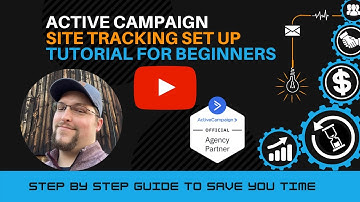ActiveCampaign simple site tracking set up tutorial