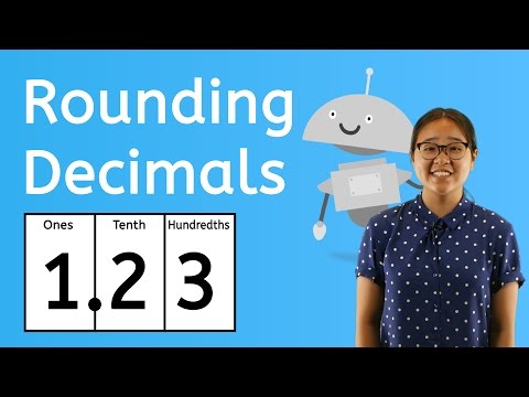 Video: How To Round Decimals