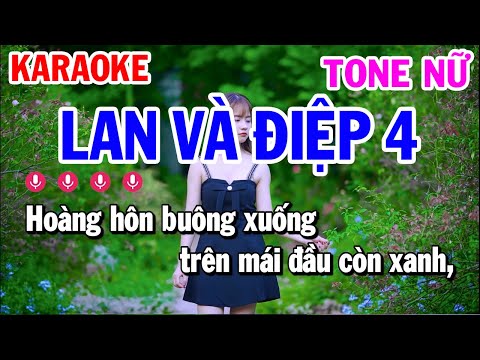 Karaoke Lan Và Điệp 4 Tone Nữ Nhạc Sống | Mai Thảo Organ