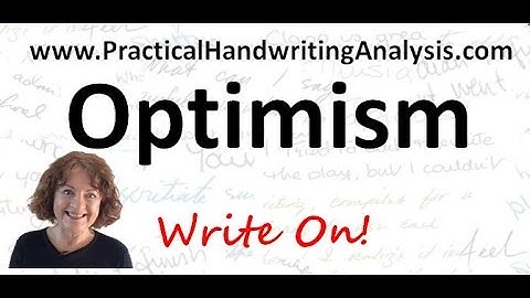 Identify Optimism from handwriting (Graphology)Personality from  Handwriting Signature