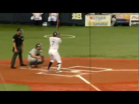 オリックス　糸井　本拠地開幕戦2ベースヒット