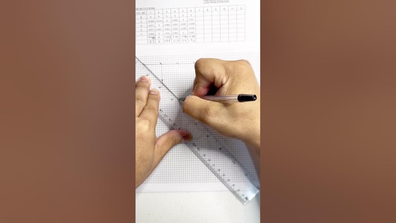 Manual Graphing of Crankshaft Deflection Result. YouTube