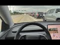 8 Hours of Uber Eats in a Tesla Model Y (FSD POV ASMR)