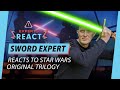 Sword Expert Reacts To The Original Star Wars Trilogy | Lightsaber Fight Scenes