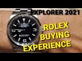 ROLEX BUYING EXPERIENCE - EXPLORER 36MM 124270