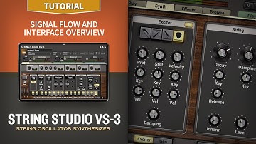 String Studio VS-3 Tutorial—Signal Flow and Interface Overview