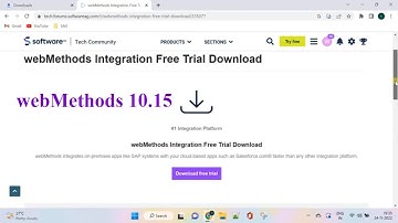 webMethods 10.15 | Download webMethods Integration Free Trial