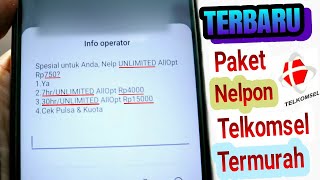 Cara Cek Paket Nelpon Telkomsel || Terbaru 2021