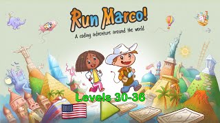 Learn Run Marco! - Jungle Trouble - Levels 30-36 - Advanced Conditionals screenshot 2