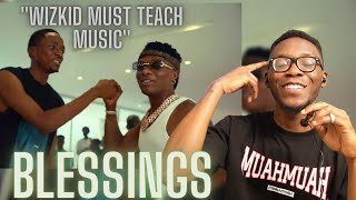 DJ Tunez - Blessings (Official Video) ft. Wizkid & Gimba | Reaction