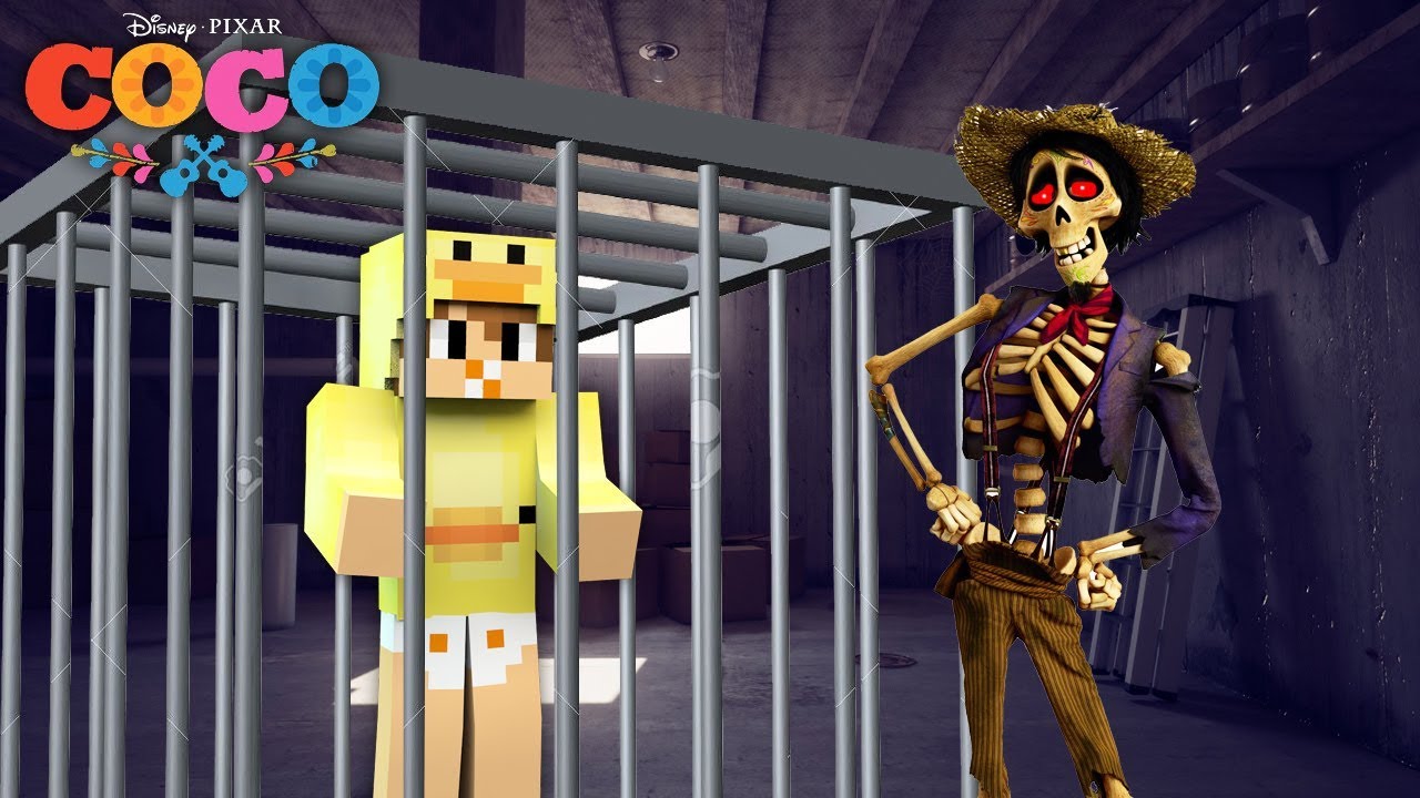 Minecraft - MY STEPDAD IS... HECTOR FROM COCO.EXE!! - YouTube