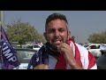 Trump supporters' car convoy drives to U.S. embassy in Jerusalem