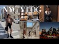 NYC DIARIES| explore nyc with me, quality time with my mom, &amp; sunset walking brooklyn bridge 뉴욕 브이로그