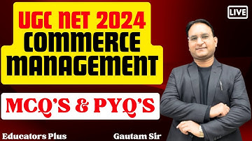 UGC NET Commerce and Management June 2024 #ugcnetcommerce