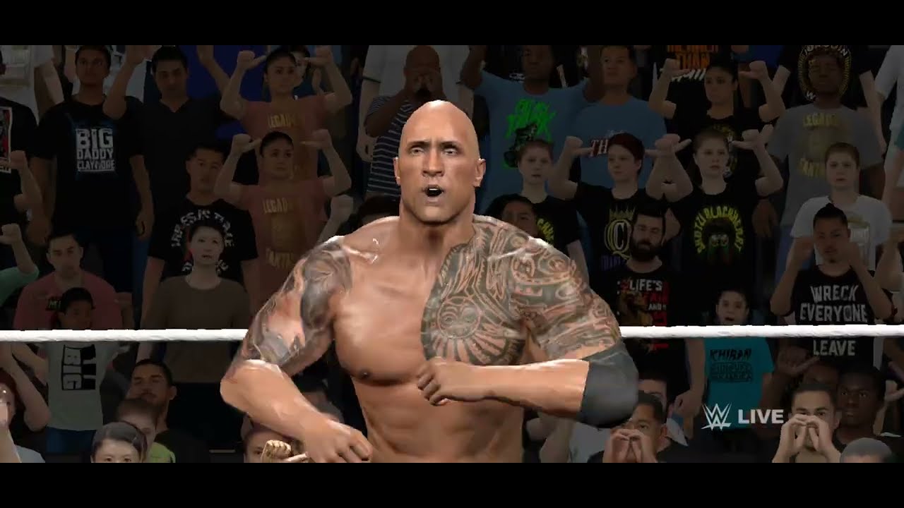 OMG 😰 #cena tapped out he give up WWE Ultimate Tag Team#WWE #TheRock#JohnCena