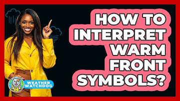 How To Interpret Warm Front Symbols?