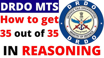 DRDO MTS REASONING PAPER-4 | DRDO MTS REASONING OLD PAPER| DRDO MTS REASONING PREVIOUS YEAR QUESTION