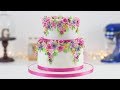 Easy Floral Cake - Tan Dulce