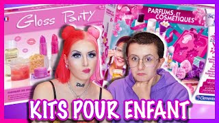 ON ESSAIE DES KITS DIY MAKEUP POUR ENFANT | Gloss Party & Parfum et Cosmétiques