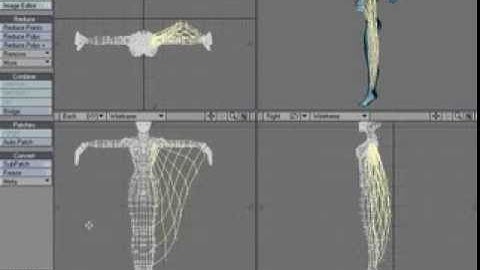 v8 - Spline modeling a wing
