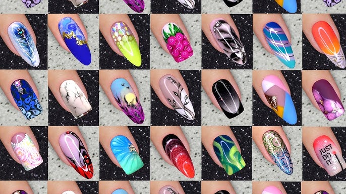 💅 Different types of nail art tools with names and uses / Nail art designs  💅 