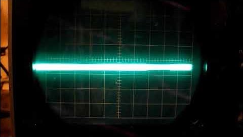 TSG-17 Internal Audio Oscillator As RF Level Control Gradually Increased