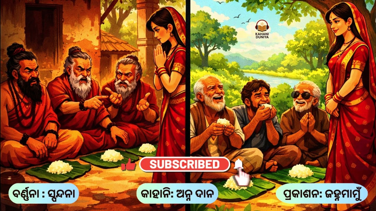 ଅନ୍ନ ଦାନ: ସବୁଠୁ ବଡ଼ ପୁଣ୍ୟ କଣ? | Heart Touching Odia Moral Story | Odia Inspirational Video