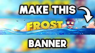 ADVANCED BANNER TUTORIAL FOR BRAWL STARS ON ANDROID! (Sunny/Summer Themed)