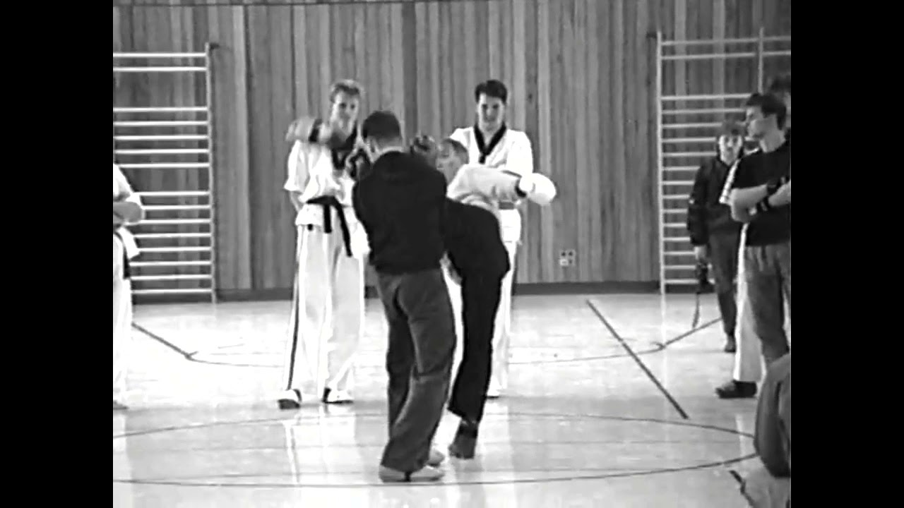 Training with Bill Wallace in Germany 1990