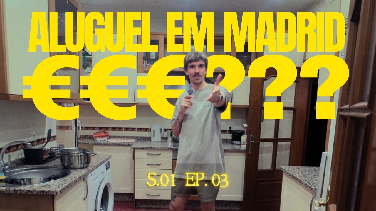 Pagamos ISSO para morar em Madrid (tour real pelo apartamento)