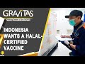 Gravitas: Indonesia wants a halal-certified vaccine