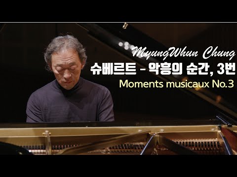 정명훈│슈베르트 - 악흥의 순간 제 3번