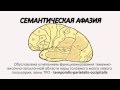 Семантическая афазия. Практическая часть.