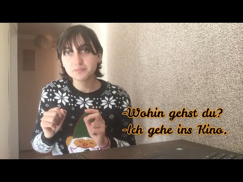 [გერმანული ენა]  Akkusativ - აკუზატივი | ნაწილი 3 / Wohin? – საით? სად?  / Wohin gehst du?