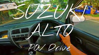 2010 ALTO LXI | 47Hp  62Nm  | DRIVE POV | GOPRO | KERALA ROADS |4K .