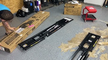 Quick Jack 5000TL unboxing and set up.